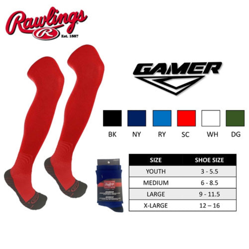 Rawlings Over the Knee Performance Socks