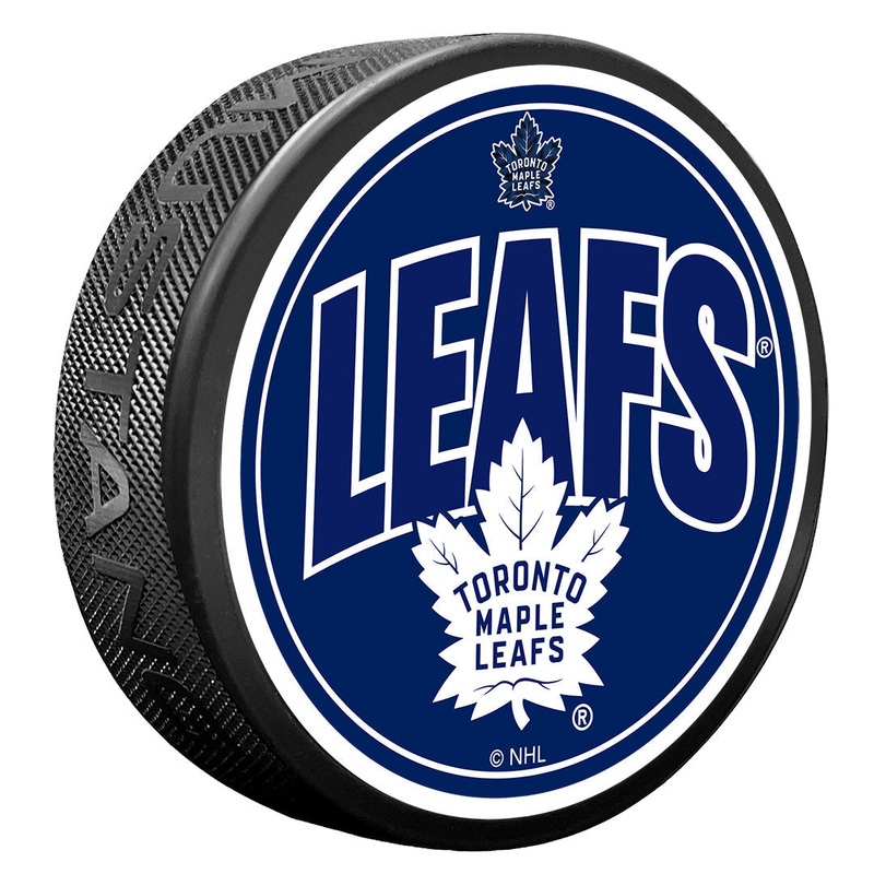 Toronto Maple Leafs Puck | Wordmark