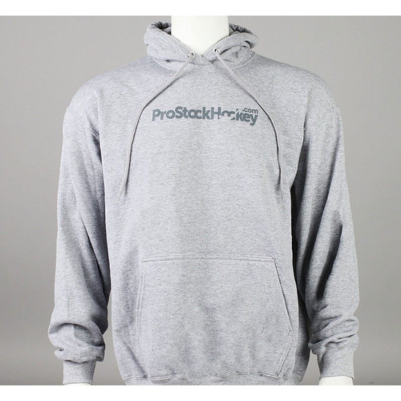 ProStockHockey Large Heather Gray Hoodie