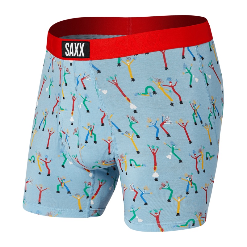 Saxx Ultra Boxers – Blue Windy McWinderson