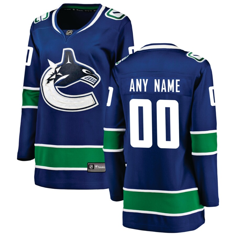 Customized Breakaway Jersey Vancouver Canucks Women’s