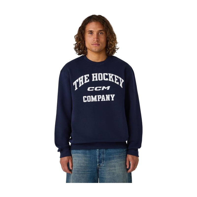 CCM Sweater Athleisure Fleece Sr Classic Navy