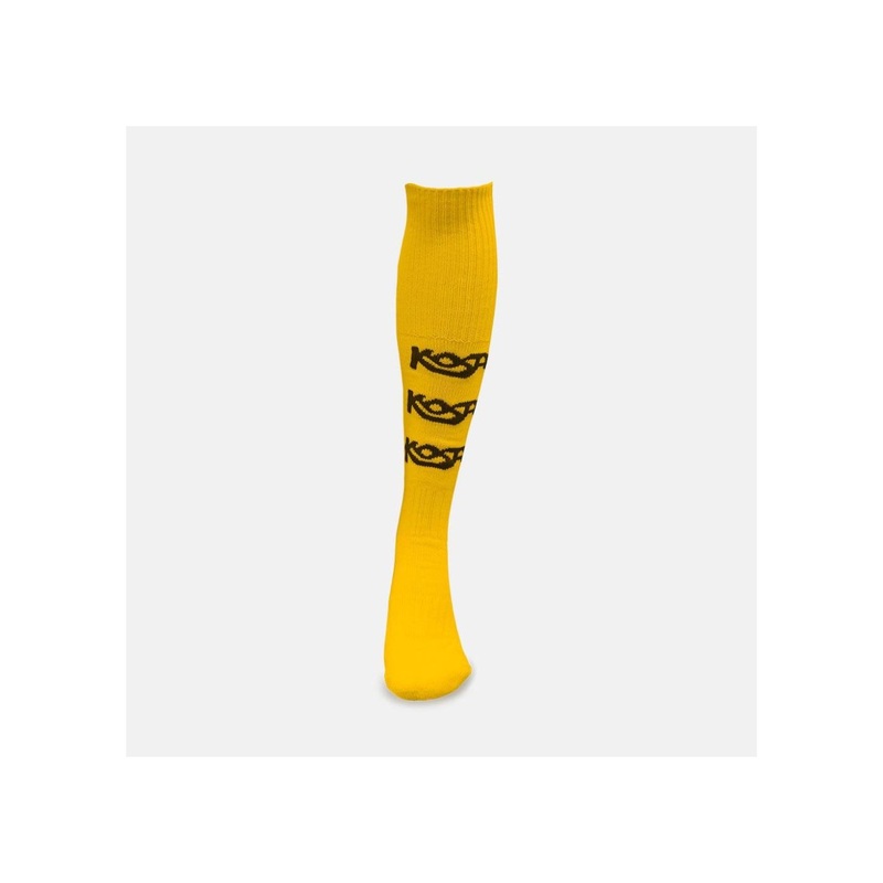 Kosa Bandy Socks Sr Yellow/Black