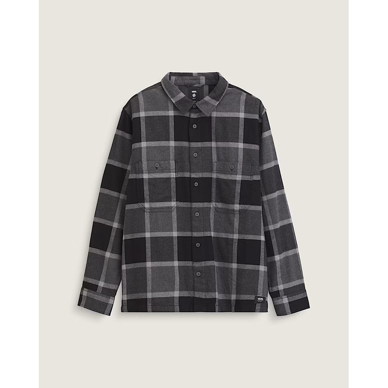 Vans Mens Larkspur Plaid Flannel Shirt