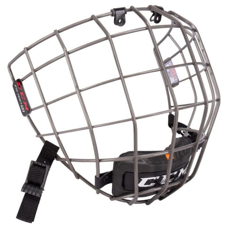 CCM FM780 Hockey Helmet Cage|GUNMETAL|BLACK|WHITE|S|M|L