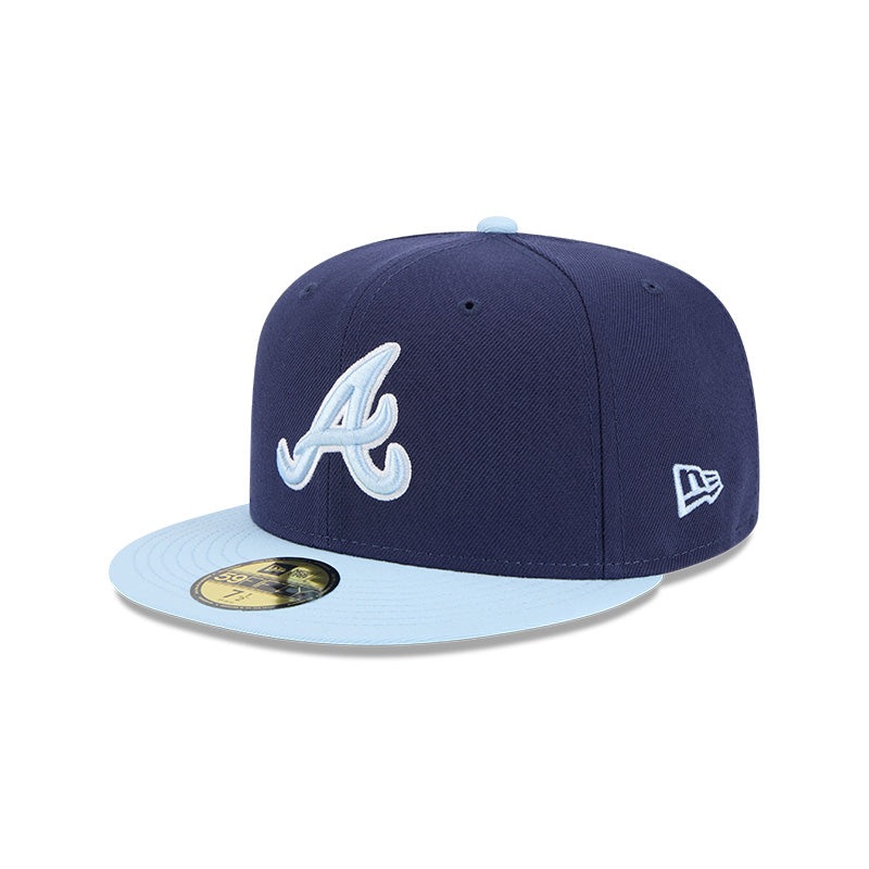 Atlanta Braves Navy/Light Blue Color Pack 2-Tone 59FIFTY Fitted Hat