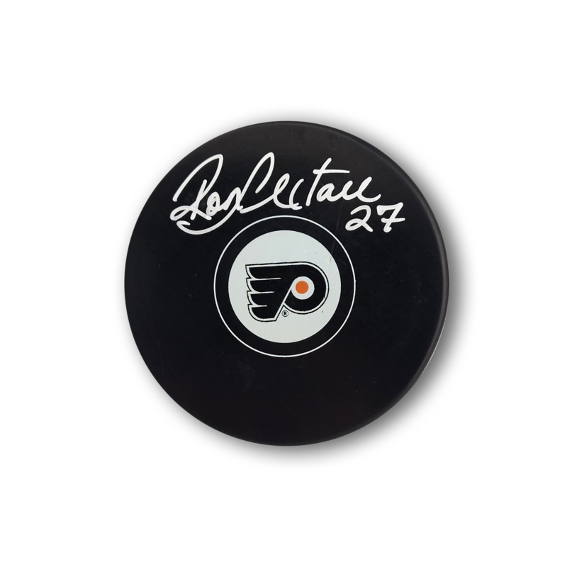 Ron Hextall Autographed Philadelphia Flyers Hockey Puck