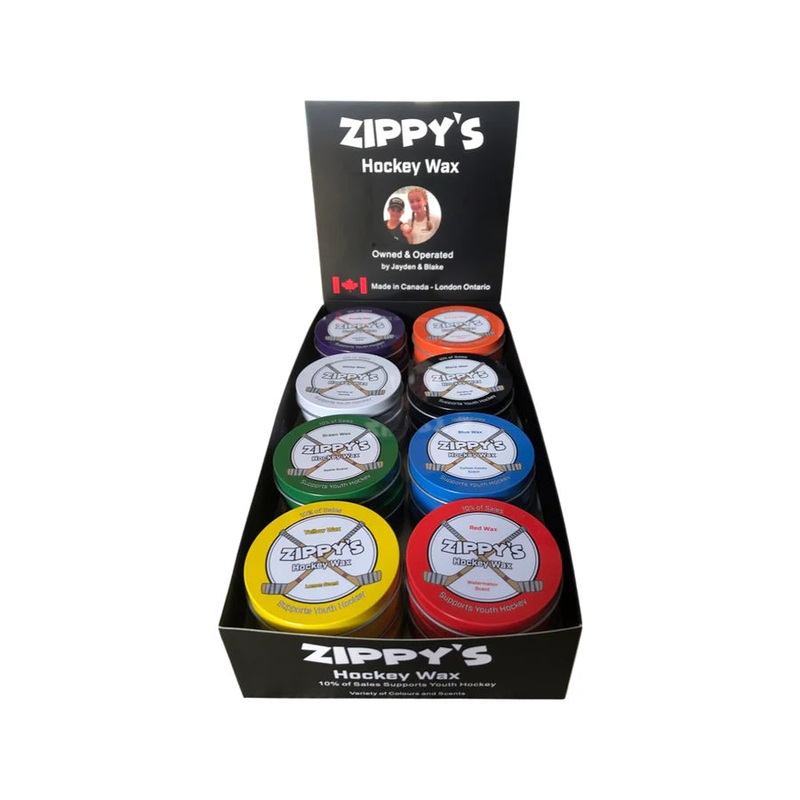 Zippy’s Hockey Wax|Black|Blue|Greren|Orange|Purple|Red|Yellow