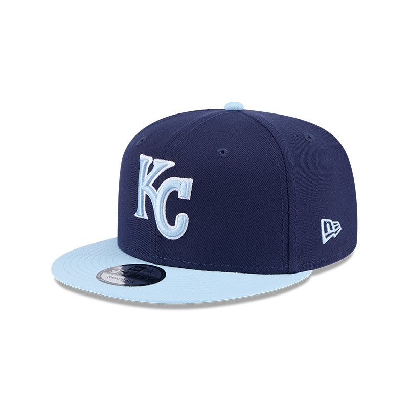 Kansas City Royals Navy/Light Blue Color Pack 2-Tone 9FIFTY Snapback Hat