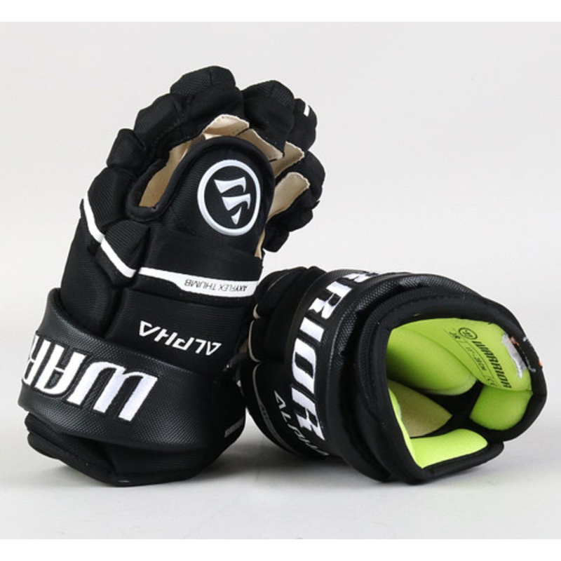 11 Warrior Alpha LX 20 Black Gloves
