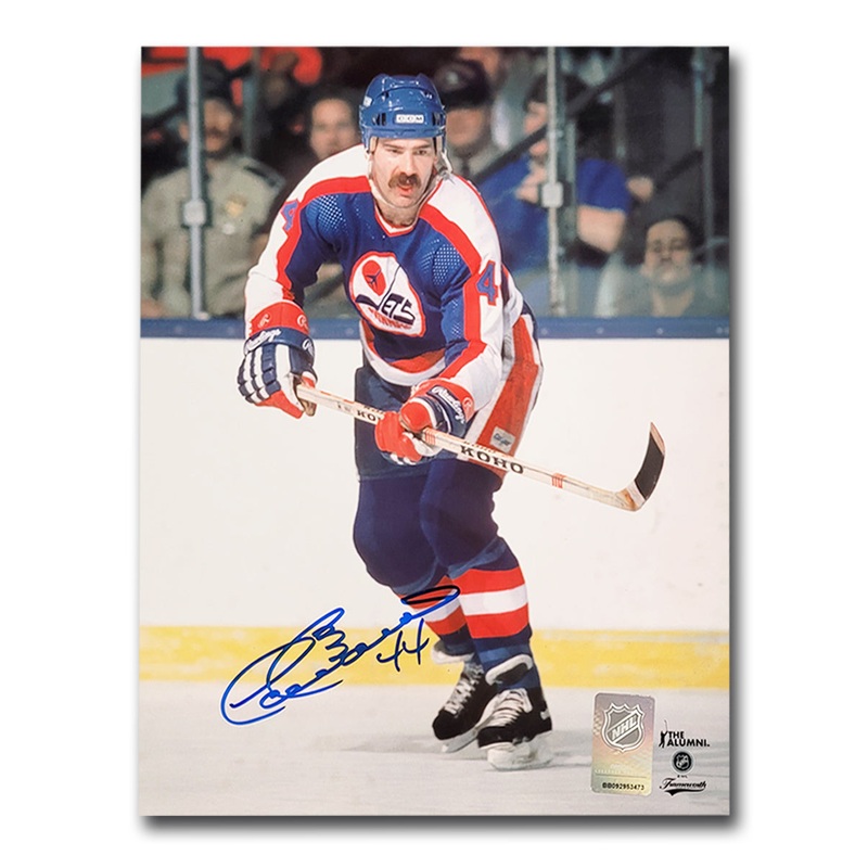 Dave Babych Winnipeg Jets Autographed 8×10 Photo