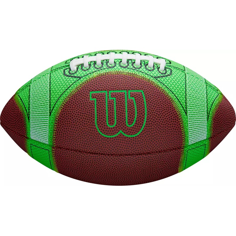 Youth Hylite Football|BROWN/GREEN|OS