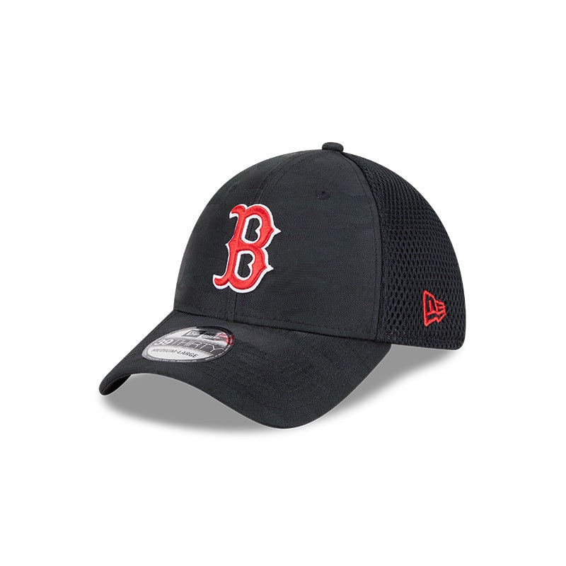 Boston Red Sox Black Camo Tone 39THIRTY Flex