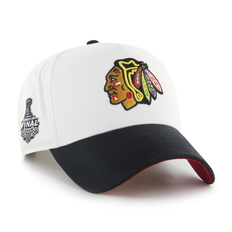 Chicago Blackhawks White Out MVP Snapback Hat
