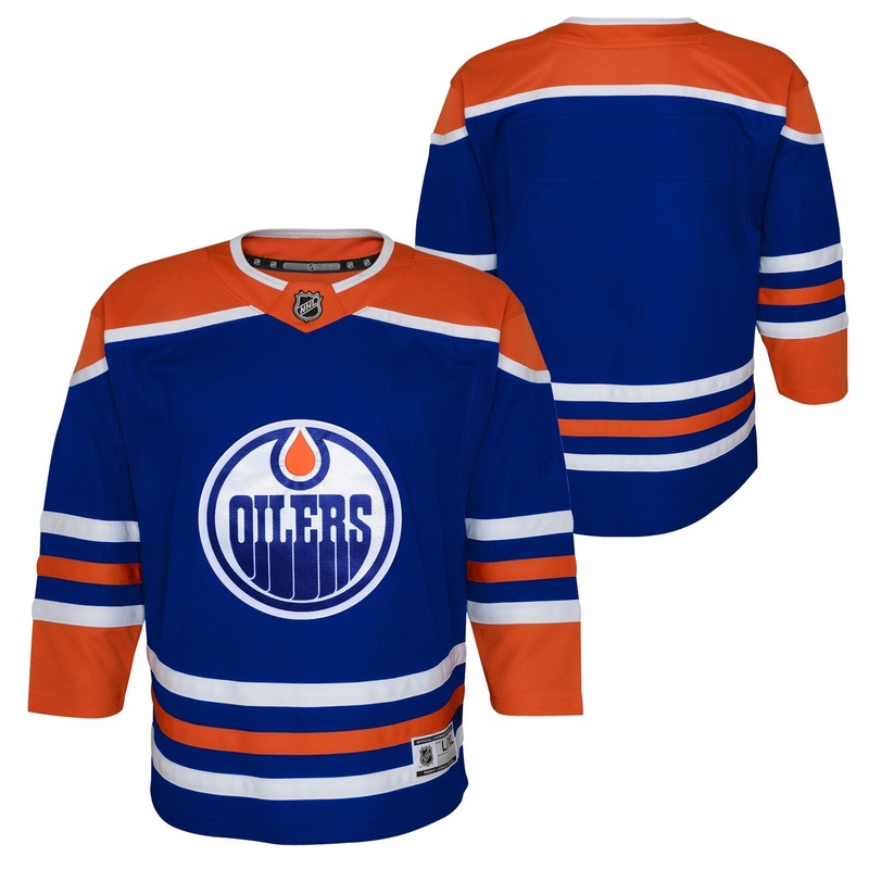 Toddler Edmonton Oilers Premier Jersey – Blank