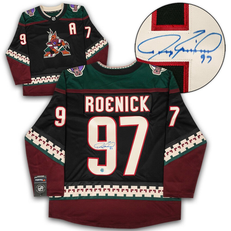 Jeremy Roenick Phoenix Coyotes Autographed Alt Retro Fanatics Jersey