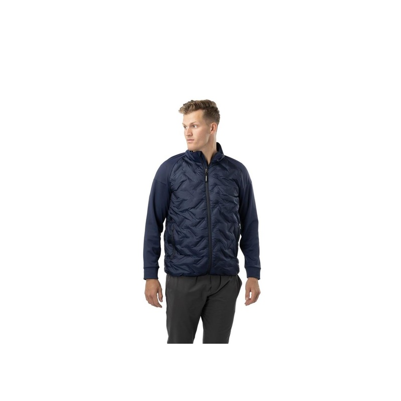 Bauer Jacket FLC Core Hybrid Sr Navy