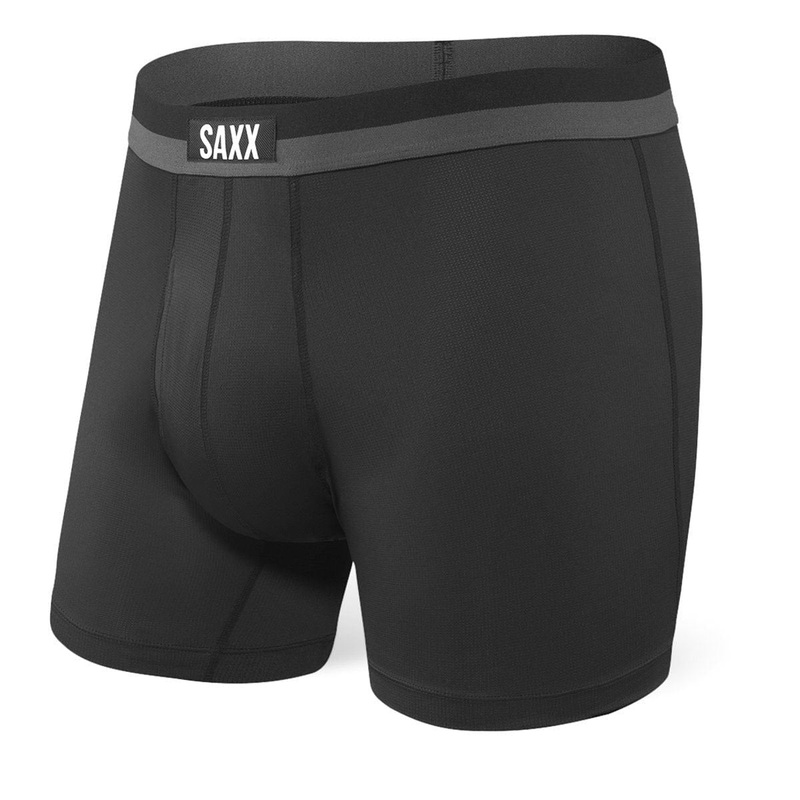 Saxx Sport Mesh Boxers – Black