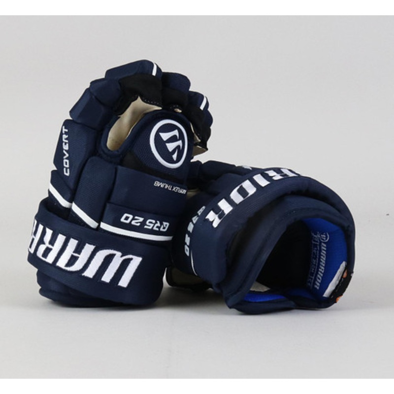 10 Warrior QR5 20 Junior Navy Blue Gloves