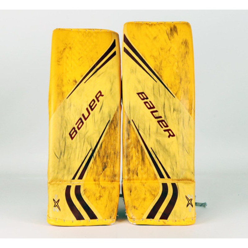 33” – Bauer Vapor 2X Pro Yellow Pads – Brad Thiessen Columbus Blue Jackets