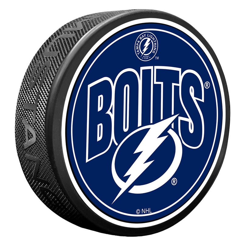 Tampa Bay Lightning Puck | Wordmark