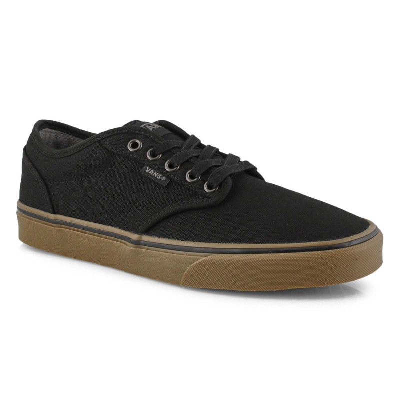 Men’s Atwood Canvas Shoe|BLACK/GUM|7|7.5|8|8.5|9|9.5|10|10.5|11|11.5|12|13|14