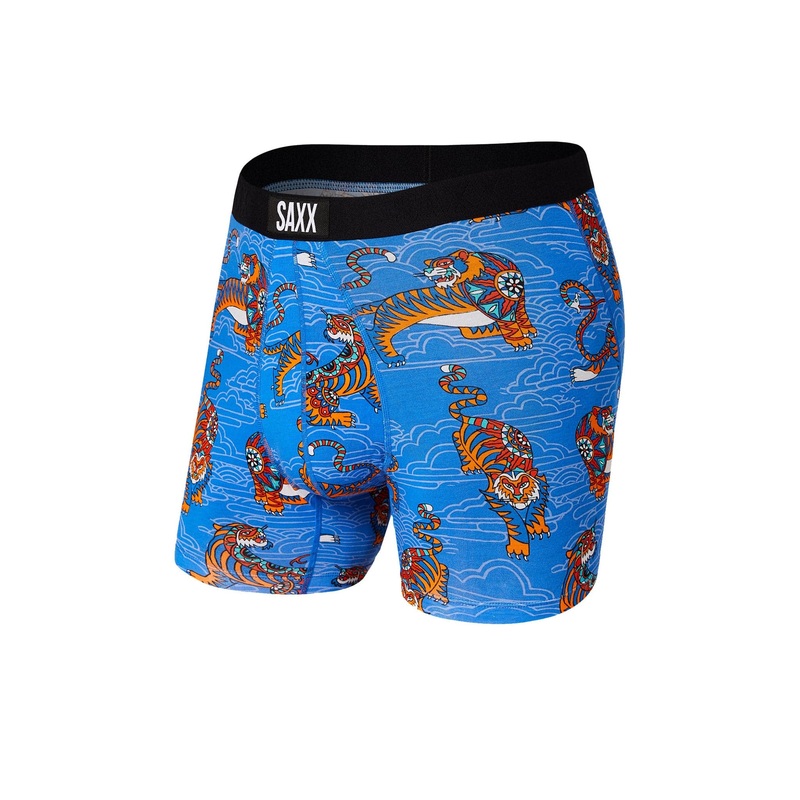Saxx Vibe Boxers – Blue Year Of The Tiger