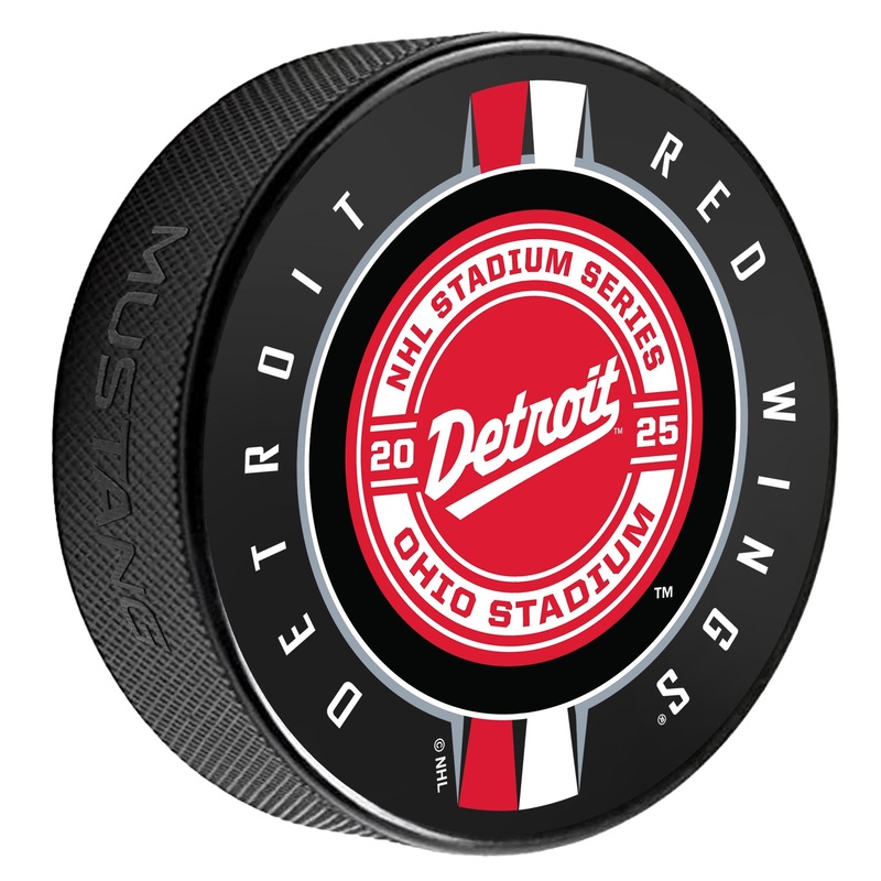 2025 Stadium Series – Detroit Red Wings Ribbon Puck
