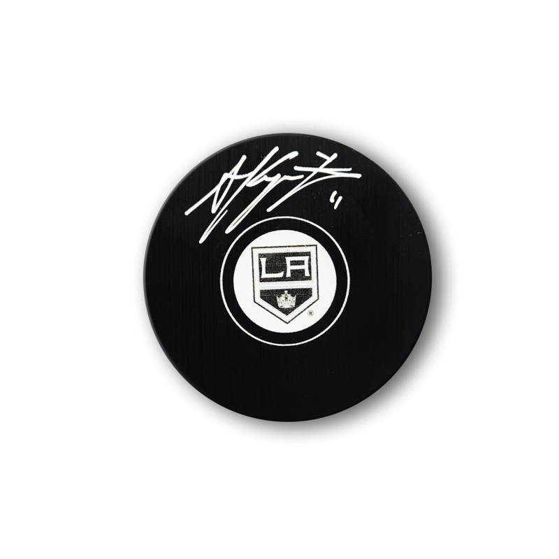 Anze Kopitar Autographed Los Angeles Hockey Puck
