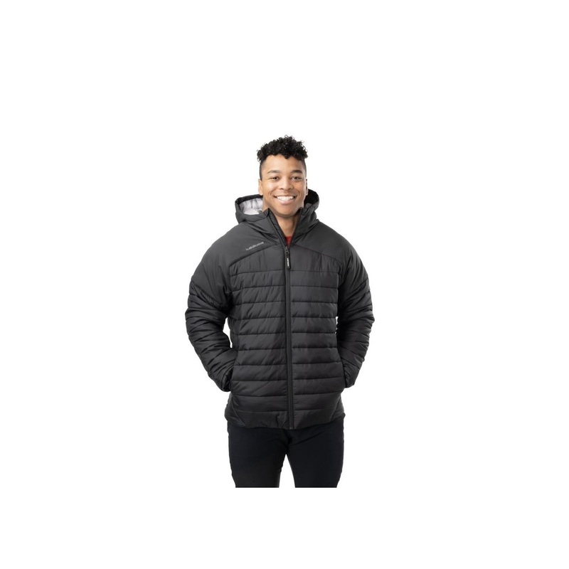 Bauer Jacket Team Puffer Sr Black