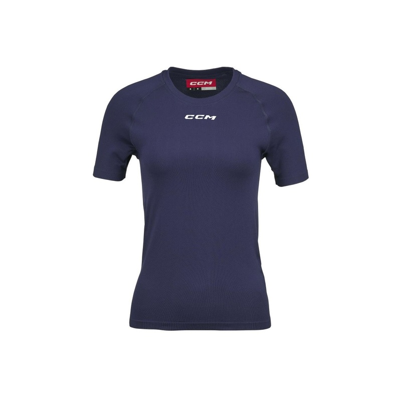 CCM T-Shirt Womens Training Sr Navy