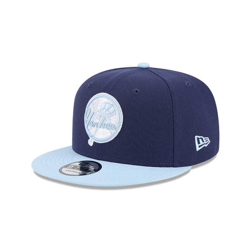 New York Yankees Navy/Light Blue Two Toned Color Pack Snapback Hat