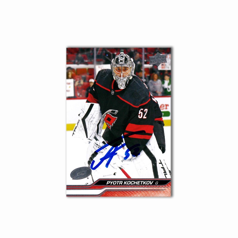 Pyotr Kochetkov Autographed Carolina Hurricanes 2023-24 Series 2 Hockey Card