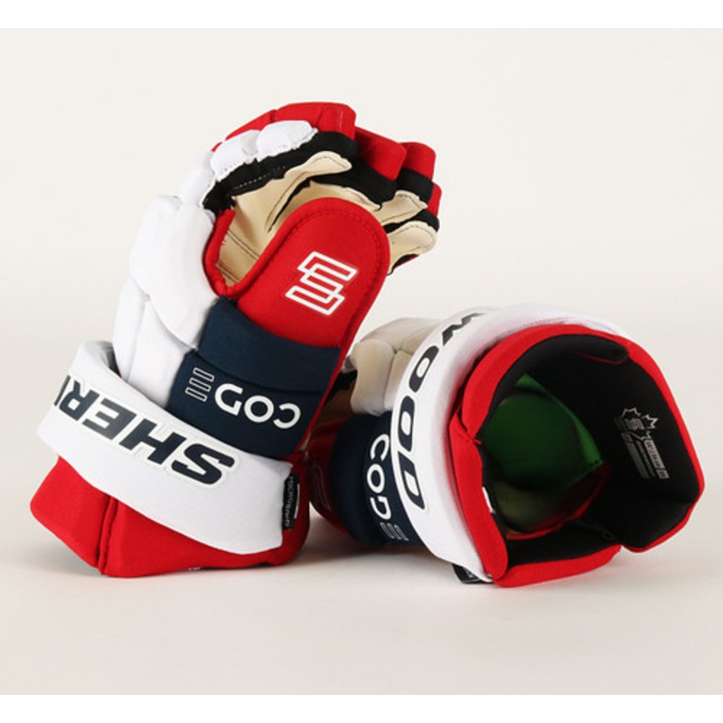 13 Sherwood Code Encrypt 1 Gloves – Team Stock Winnipeg Jets #2
