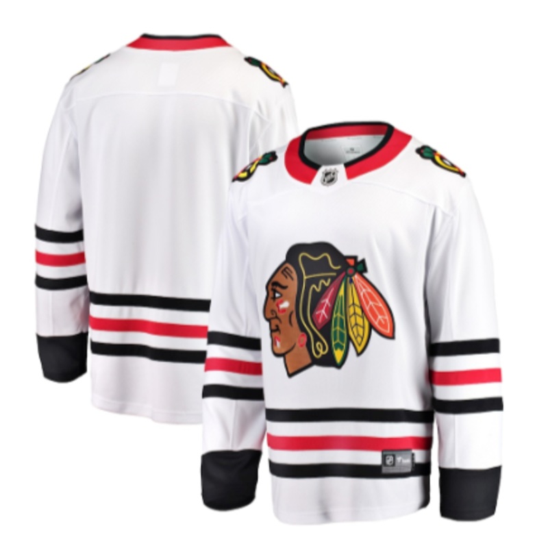 Chicago Blackhawks Breakaway Away Jersey – Blank