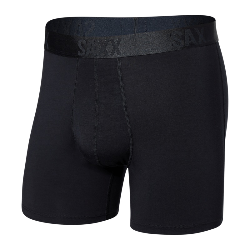 Saxx 22nd Century Silk Boxers – Black