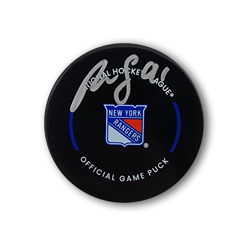 Reilly Smith Autographed New York Rangers Official Hockey Puck