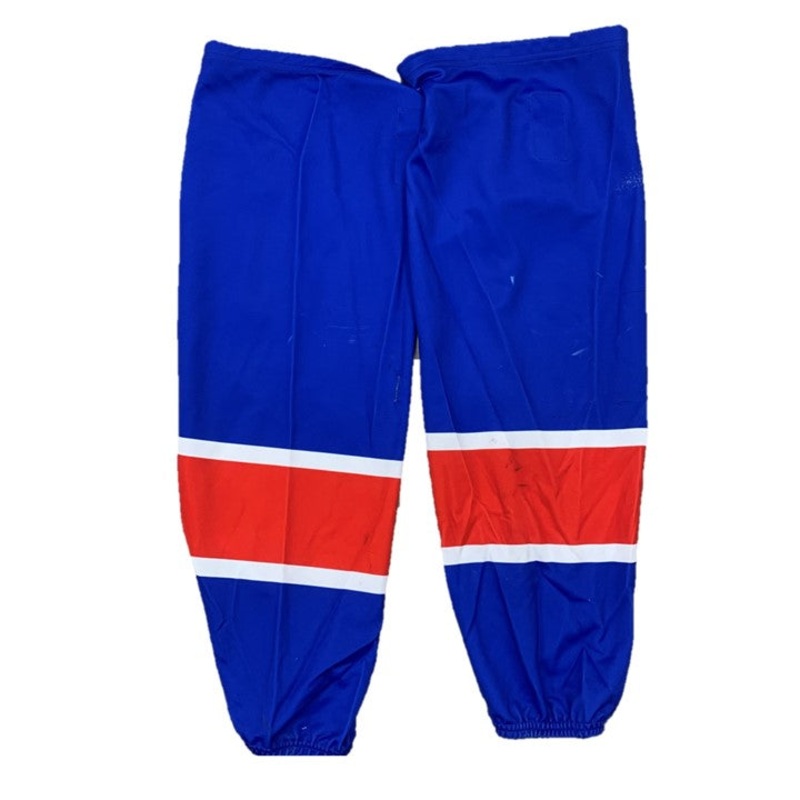 NCAA – Used Hockey Socks (Blue/White/Red)