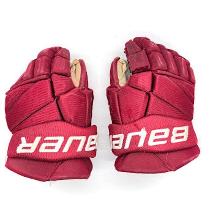 Used – Bauer Vapor 1X Lite Pro Stock Glove – (Maroon)