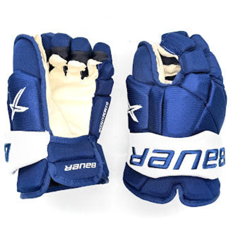 Bauer Vapor 2X Pro – NHL Pro Stock Glove – Wayne Simmonds (Blue/White)