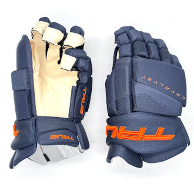 True Catalyst Pro – Pro Stock Gloves (Navy/Orange)
