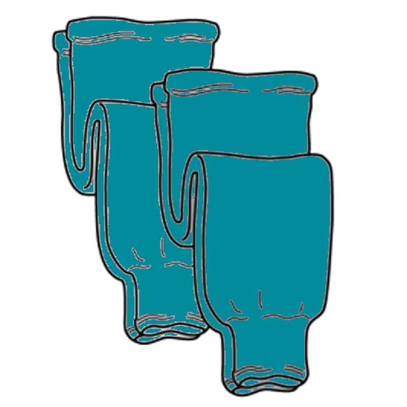 Pearsox Pro Weight Hockey Socks – Teal