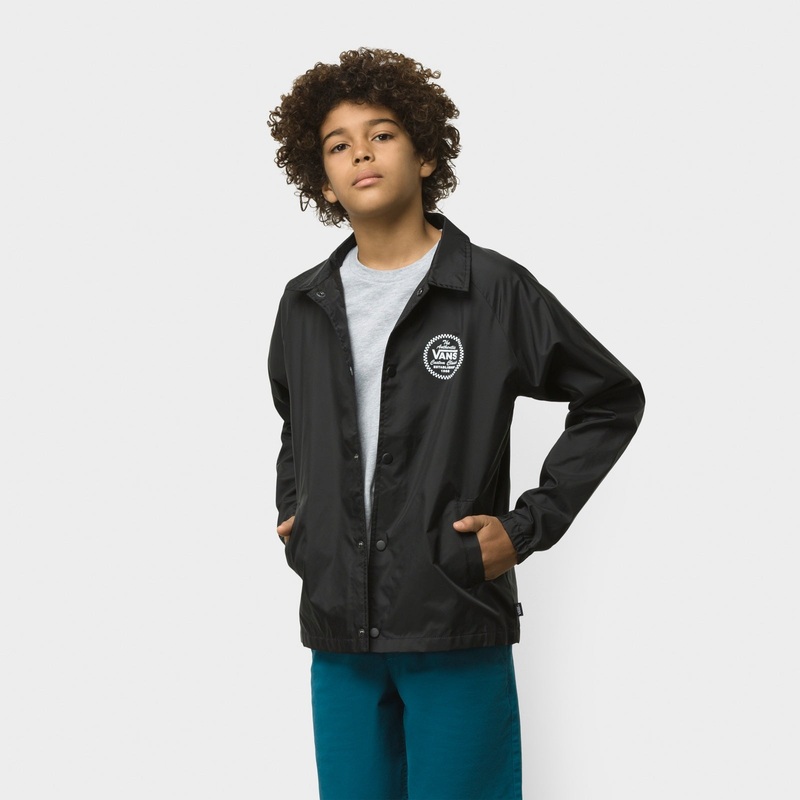 Boys’ Torrey II Jacket|BLACK|BLACK/WHITE|S|M|L|XL