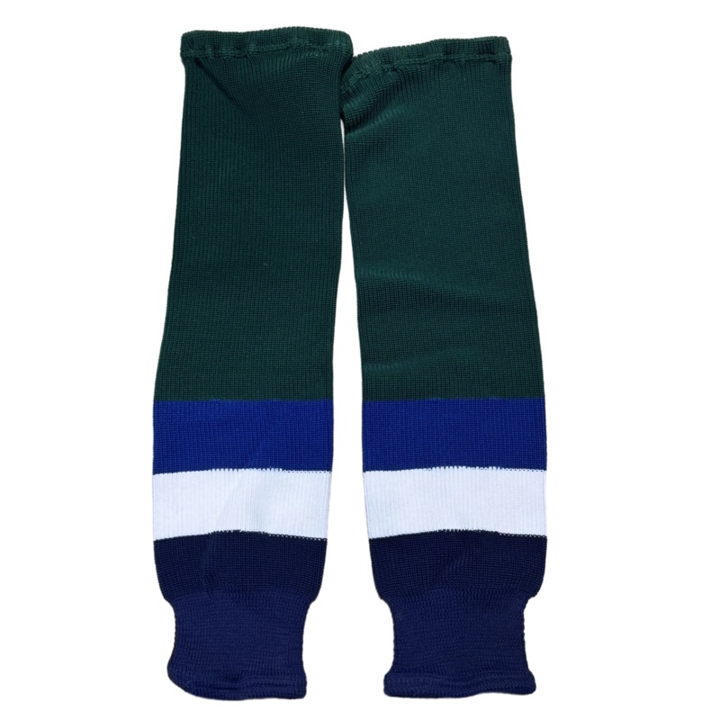 SP Knit Socks – (Green/Blue/White)