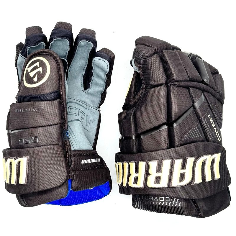 Warrior Covert QR6 – Team Stock Glove – Boston Bruins (Brown/Gold)